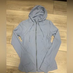 Lululemon Athletica Hooded Define Nulu- Chambray size 8